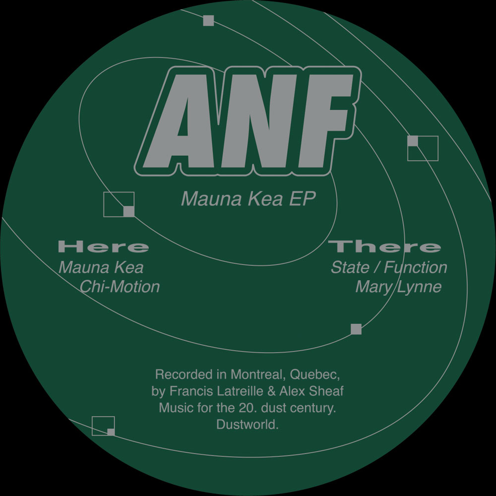 ANF "Mauna Kea EP Updated Version" 12"