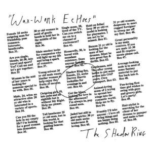 The Shadow Ring "Wax-Work Echoes" LP